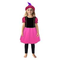Pietenjurk 110-116 Roze/Paars - thumbnail
