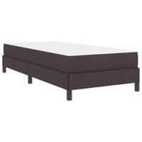 Boxspring bed met matras Donkerbruin 80 x 200 cm Stof - thumbnail