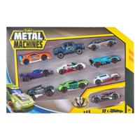 Zuru metal machines die-cast auto&apos;s 10 stuks - thumbnail