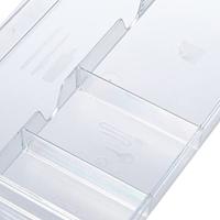 Leitz opbergbak, voor ladenblokken uit Plus en WOWserie, 4 vakken, transparant - thumbnail