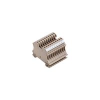 Weidmüller 1020800000 Doorgangsserieklem Schroeven Donkerbeige 10 stuk(s) - thumbnail