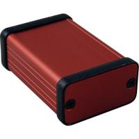 Hammond Electronics 1455D601RD Profielbehuizing 60 x 45 x 25 Aluminium Rood 1 stuk(s) - thumbnail