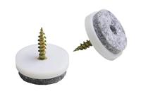 Metafranc Parketglijder+Stift 20Mm Wi 20St Nl - WU0644226 - thumbnail