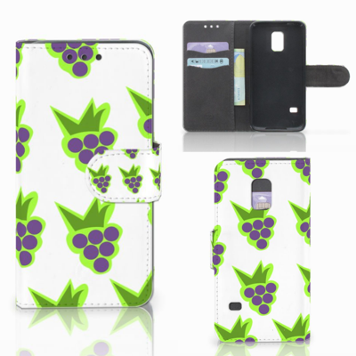 Samsung Galaxy S5 Mini Book Cover Druiven Samsung Galaxy S5 Mini Book Cover Druiven
