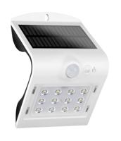 LED&apos;s Light Solar LED Wandlamp met Bewegingssensor 220 - 3 lichtstanden - Automatisch aan/uit - Wit - thumbnail