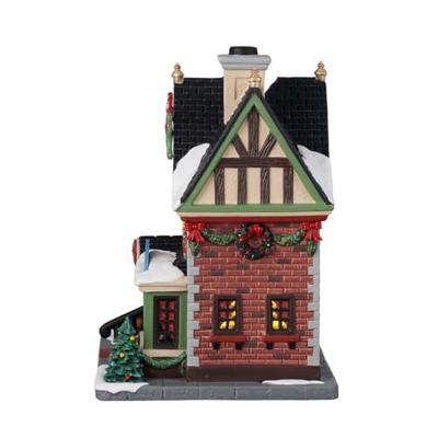 Lemax stocking stuffer gifts verlicht kersthuisje Caddington Village 2025