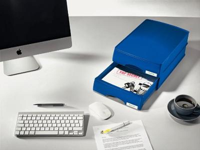Leitz 52100095 brievenbakje Kunststof Zwart