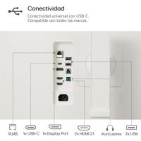 LG Electronics UltraWide LCD-monitor Energielabel F (A - G) 96.5 cm (38 inch) 21:9 1 ms - thumbnail