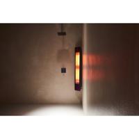 Sunshower Solo Black Infrarood Opbouwapparaat 20x125x18cm Full Body 1500watt Aluminium - thumbnail