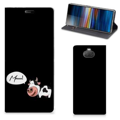 Sony Xperia 10 Plus Magnet Case Cow Sony Xperia 10 Plus Magnet Case Cow