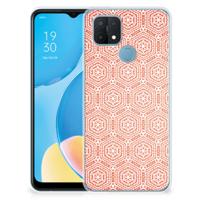 OPPO A15 | TPU bumper | Pattern Orange - thumbnail