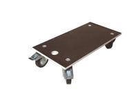 Velleman QT111 QT111 Transportroller Laadvermogen (max.): 400 kg 575 mm x 300 mm Aantal rollers 4 - thumbnail