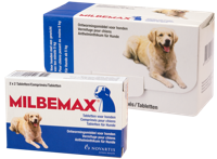 Milbemax Tabletten Hond Groot 5-75kg 4 tabl. - thumbnail
