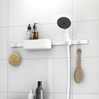 Hansgrohe Handdouchehouder WallStoris Push Schuifstuk Mat Wit - thumbnail