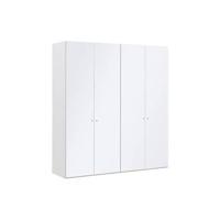 Goossens Kledingkast Easy Storage Ddk, Kledingkast 203 cm breed, 220 cm hoog, 4x glas draaideur - thumbnail