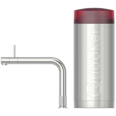 Quooker Front Keukenkraan Set - Kokend Warm- en Koud Water - RVS - Inclusief COMBI Reservoir