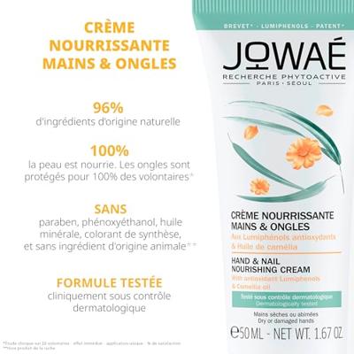 Jowaé Hand & Nail Nourishing Cream 50ml