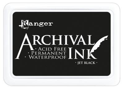 Ranger Ink Ranger • archival ink pad jet black