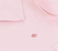 Gemengde kinder souspull van effen katoen PETIT BATEAU rozen - thumbnail