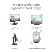 Asus Business VA27ACFSN LCD-monitor Energielabel F (A - G) 68.6 cm (27 inch) 2560 x 1440 Pixel 16:9 5 ms HDMI, Hoofdtelefoonaansluiting, DisplayPort, USB-A, - thumbnail