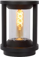 Lucide CADIX - Sokkellamp - Ø 16 cm - 1xE27 - IP65 - Zwart - thumbnail