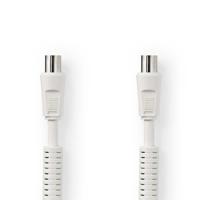 Coaxkabel 120 dB | IEC (Coax) Male - IEC (Coax) Female | 5,0 m | Wit - thumbnail