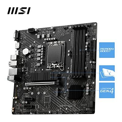 MSI PRO B760M-P DDR4 Moederbord Socket Intel LGA 1700 Vormfactor Micro-ATX Moederbord chipset Intel® B760