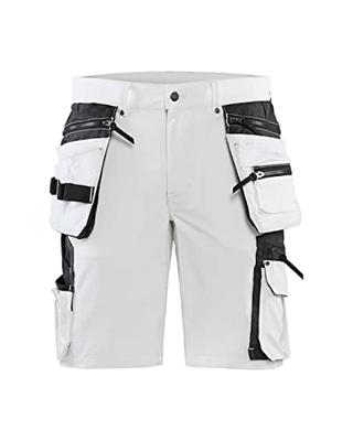 Blåkläder Schildersshort met 4-weg stretch 10881645 | Wit/Donkergrijs | Maat 52 - 7330509750148 Blåkläder Schildersshort met 4-weg stretch 10881645 | Wit/Donkergrijs | Maat 52 - 7330509750148