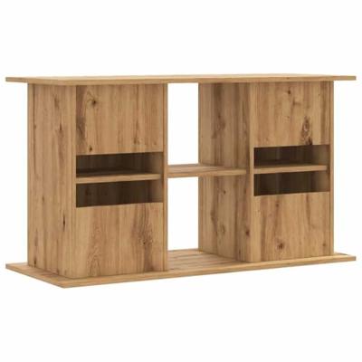 VidaXL Aquariumstandaard artisan eikenhout 101x41x58 cm bewerkt hout VidaXL Aquariumstandaard artisan eikenhout 101x41x58 cm bewerkt hout