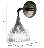 Kartell E Wandlamp - Transparant - thumbnail