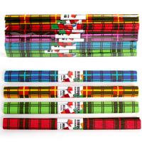 Crêpepapier Ruitjes, Set van 10 - thumbnail