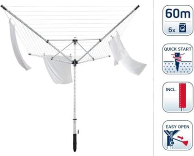 Leifheit Linolift 600 droogmolen 60m