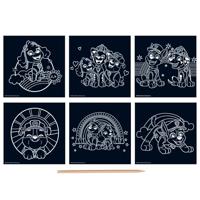 Creative Craft Group Scratch kaarten paw patrol set, 7dlg. - thumbnail