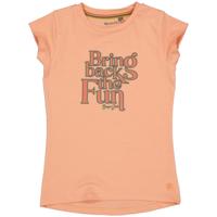 Quapi Meisjes t-shirt - Beatrix - Zalm - thumbnail