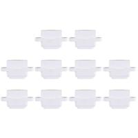 10 stuks opladen Port-Connector voor iPad mini / mini 2 / mini 3(White) - thumbnail