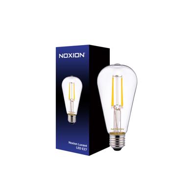 Noxion Lucent LED E27 Edison Gloeilamp Helder 4W 470lm - 827 | Vervanger voor 40W Noxion Lucent LED E27 Edison Gloeilamp Helder 4W 470lm - 827 | Vervanger voor 40W
