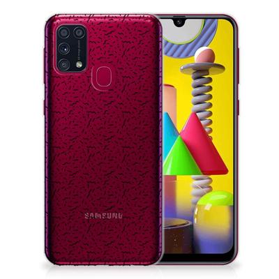 Samsung Galaxy M31 | TPU bumper | Stripes Dots Samsung Galaxy M31 | TPU bumper | Stripes Dots