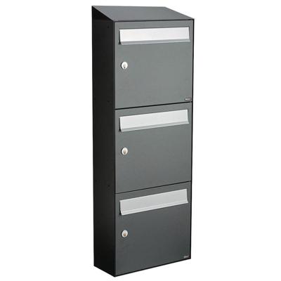 Allux Flow Set 3-Hoog Met Dak Antraciet - 40040065_1x3d