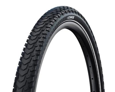 Schwalbe Marathon mondial - wired - addix - raceguard - 29x2,25 - black + reflex