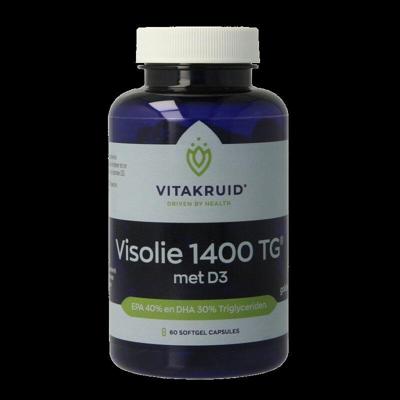 Vitakruid Visolie 1400 TG® Triglyceriden met D3 60