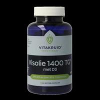 Vitakruid Visolie 1400 TG® Triglyceriden met D3 60 - thumbnail