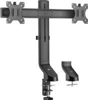 Monitorarm ACT office crossbar 2 schermen verstelbaar - thumbnail
