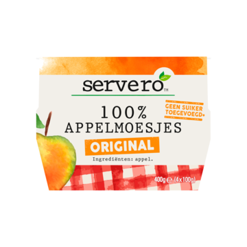 Servero Appelmoesjes 100% Appel Original bij Jumbo Servero Appelmoesjes 100% Appel Original bij Jumbo