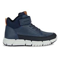 GEOX® J Flexyper Boy kindersneakers met hoge hiel. marineblauw - thumbnail