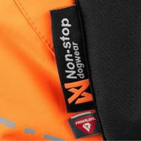 Non-stop dogwear® Honden-winterjas Glacier Jacket 2.0, black/orange, Maat: 70 - thumbnail