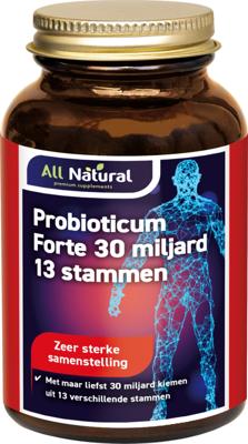 All Natural Probioticum Forte 30 miljard 13 stammen Capsules All Natural Probioticum Forte 30 miljard 13 stammen Capsules