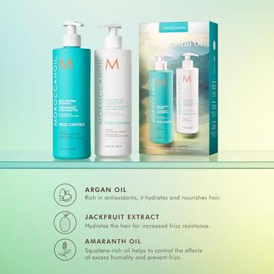 Moroccanoil Frizz Control Shampoo & Conditioner Duo