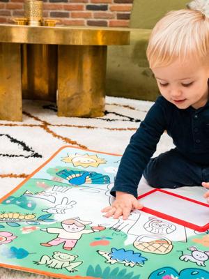 Creatieve bezigheid - NATHAN - Coloréo Baby - Kleuren met water, geschikte matten en vilt