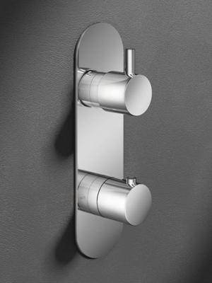 Hotbath Buddy Inbouw Thermostaat Met 2-Weg Omstel 051 - Chroom Hotbath Buddy Inbouw Thermostaat Met 2-Weg Omstel 051 - Chroom