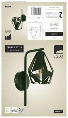 Eglo WandlampCarlton 4 - 43057